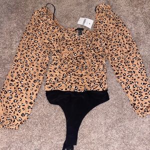 Forever 21 Cheetah bossy suit